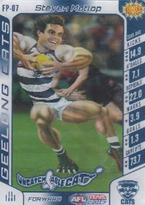 AFL 2016 Teamcoach Geelong Cats - Steven Motlop Footy Powers Card No.FP-07 • $2.20