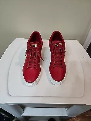 Guess  Wedge Sneakers  Size 11 Red • $80