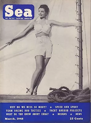 Sea Boating Magazine March 1946 Team Racing Tactics  041817nonDBE • $24.99