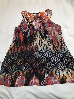 Mushka By Sienna Rose Inc.  Multi Colored Shirt Top- Sz Large • $9.36