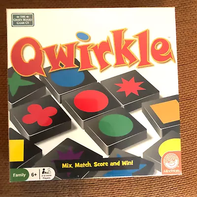 Qwirkle Game 2 To 4 Players Age 6+. [New And Sealed] • £24.99