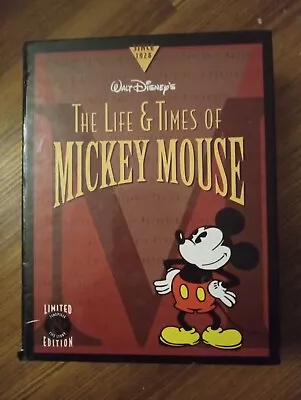 Life & Times Of Mickey Mouse Vol.1 Featuring  Steamboat Willie  Lim. Edit. Watch • $60