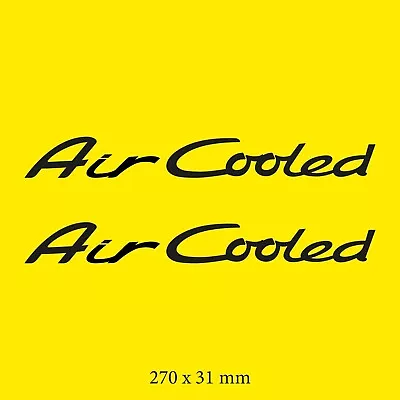 Air Cooled Automotive Car Vinyl Decal Sticker Transfer • £10.99