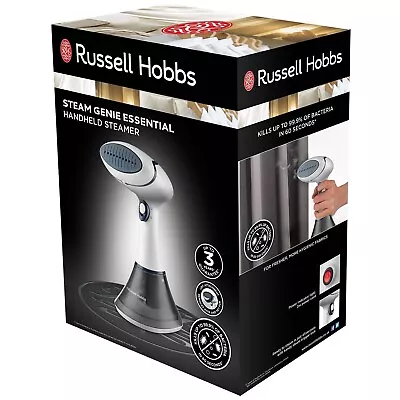 £22.99 • Buy Russell Hobbs Handheld Garment Clothes Steamer, Steam Genie Essential