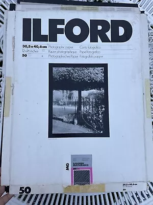 Ilford Photograhpic Paper Multigrade IV RC Deluxe Glossy 12x16 8 Sheets • £19.99