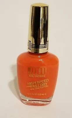 Milani Nail Lacquer Nail Polish #05 Jiffy Orange - Orange Color/ CG-180116 • $4.24