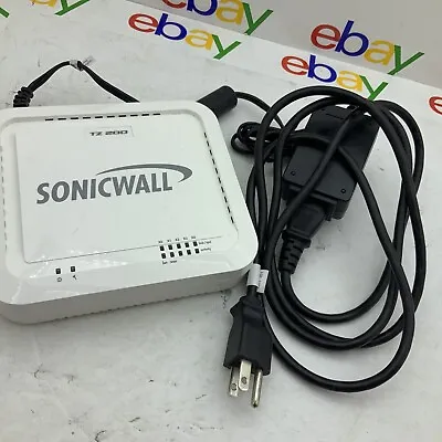 Sonicwall TZ 200 Network Firewall Router L24-37 • $14.99