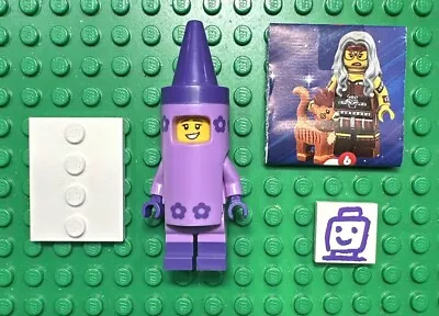 LEGO 71023 Crayon Girl Purple Movie 2 Minifig CMF • $5.95