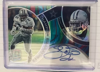 2023 Spectra Emmitt Smith On Card Auto /4 Cowboys Gators Champion Signatures • $187.50