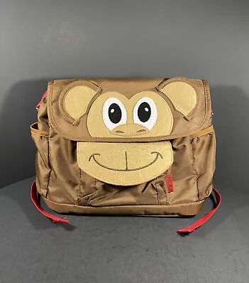 Bixbee Brown Monkey Backpack For Ages 3-5 • $24.99