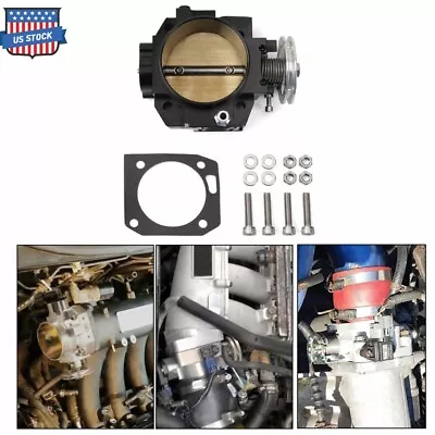 2.75 /70mm Intake Manifold Throttle Body Plate Assembly For K20 K20A2 Engine US • $59.99