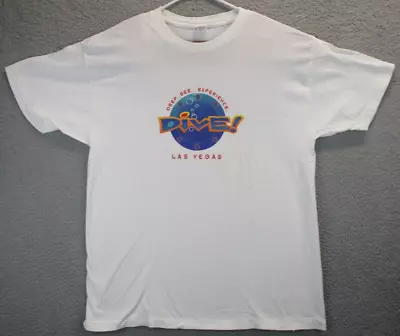 Vintage Dive Deep Sea Experience Las Vegas Shirt Adult Extra Large 90's Fishing • $29.99