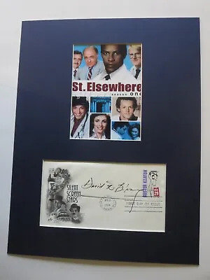 Denzel Washington In  St. Elsewhere  & David Birney Autograph As Dr. Samuels • $29.99