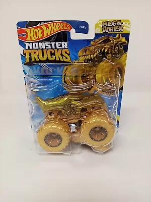 Hot Wheels 2024 Monster Trucks Gold Exclusive MEGA WREX (1 Of 1) • $14.99