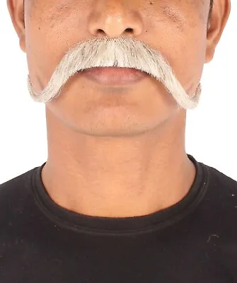 HPO Adult Men's Watson Fake Human Facial Hair Mustache M-1268 • $10.64