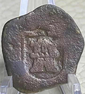 Authentic 1680-1701 Coin Spanish Empire 342 Years Old 2 Maravedis Rare Coins • $26