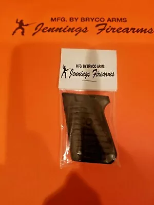 Bryco Arms Jennings J22 J25 22 25 New Black Grips (New Model Flip Safety) • $15