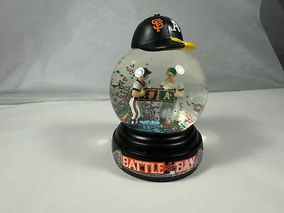 Battle Of The Bay Snowglobe San Francisco SF Giants Vs Oakland A's 2018 • $19.99