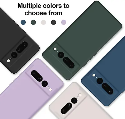 For Google Pixel 8 7 6 Pro 6A 7A Case Silicone Slim Soft Shcokproof Case Cover • $8.50