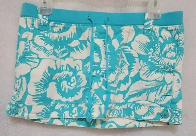 Mossimo Supply Co Skirt Size 11 Juniors Womens Bluish Green White Floral • $24.69