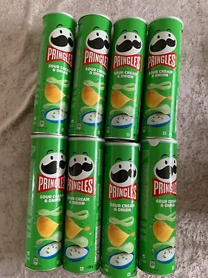 £22.99 • Buy Pringles Sour Cream & Onion Crisps - 200g - Pack Of 8 - Expire 11/06/2024