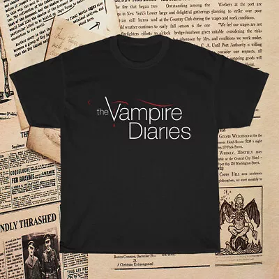 New Vampire Diaries TV Series Logo Men's T-shirt Funny Size S To 5XL • $19.99