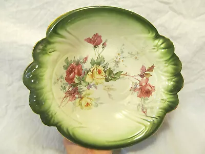  Labelle Wheeling Pottery Vintage American Beauty 11  Serving Bowl Gorgeous • $15