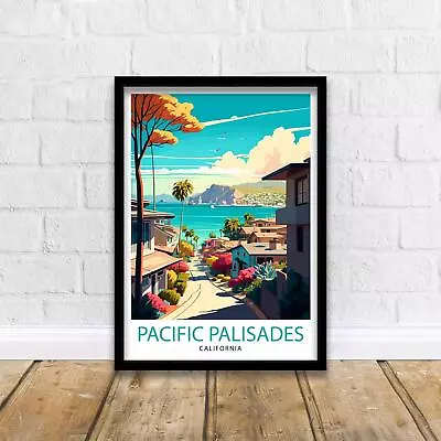 Pacific Palisades Travel Print • £56