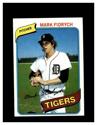 Detroit Tigers Mark Fidrych Topps Baseball Near Mint Or Better • $5