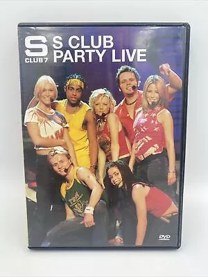 S Club 7 - It's An S Club Party Live DVD • £8.99