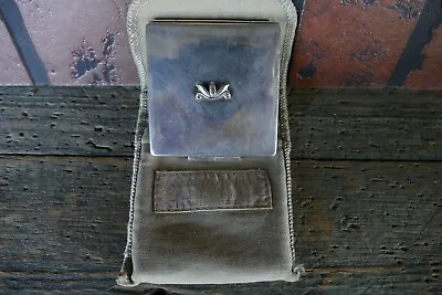 George Jensen Sterling Silver Compact Vanity 2 1/2 By 2 1/2 Inches  • $55
