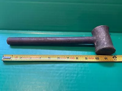 VINTAGE - Machinist Made Brass Head Hammer 3.10 Pounds • $14.98