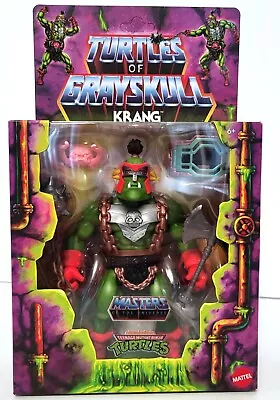 TURTLES OF GRAYSKULL KRANG Masters Of The Universe MOTU 2024 NEW IN HAND • $69.95