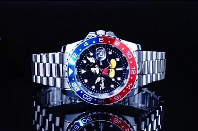 Disney Mickey Mouse Watch Made By SEIKO Subsidiary Red • $120