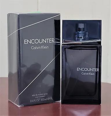 Encounter By Calvin Klein 3.4 Oz / 100 Ml Edt Spy Cologne For Men Homme Vintage • $72.25