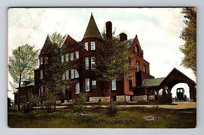 Manchester NH-New Hampshire Eliot Hospital C1908 Vintage Souvenir Postcard • $7.99