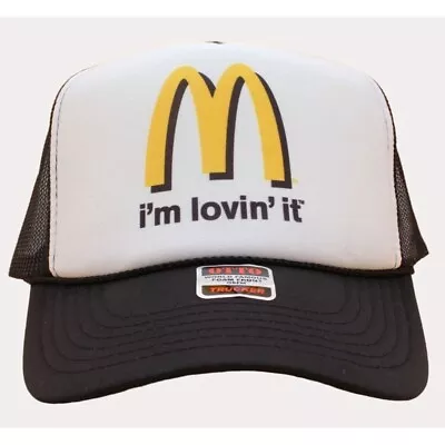 McDonalds Trucker Hat Mesh Cap Snapback Hat Adjustable  I'm Lovin It • $18.99