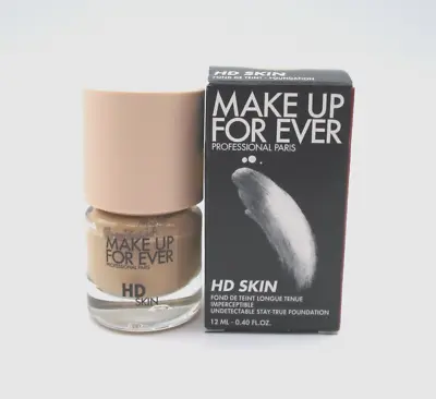 Make Up For Ever HD Skin Foundation ~ 1N14 ( Y245 ) ~ 12 Ml / 0.40 Oz BNIB • $15.76