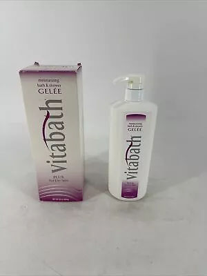 Vitabath Plus For Dry Skin Moisturizing Bath & Shower HUGE 32oz Size NOS • $29.99