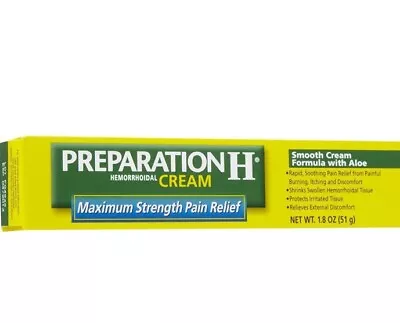 Preparation H Hemorrhoid Symptom Treatment Cream - 1.8 Oz (expired) • $3.99