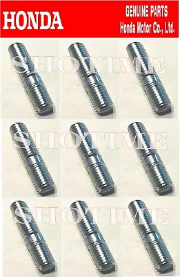 HONDA ACURA 90-93 INTEGRA GS GSR LS RS DA6 Exhaust Manifold Stud Bolt 9pcs 8×38 • $19