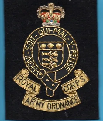 £5 • Buy British Army - Royal Army Ordnance Corps Blazer Badge