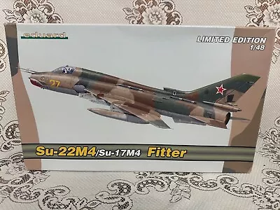 Eduard 1/48 Su-22M4/Su-17M4 Fitter Limited Edition #1151 New Open Box • $100