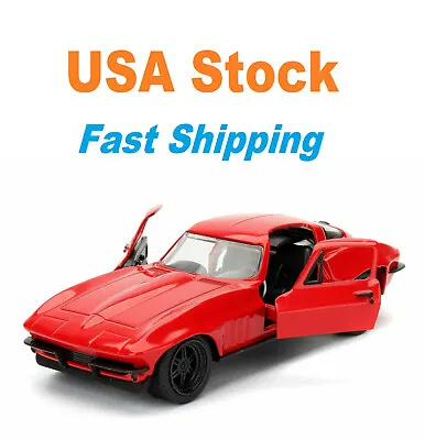 Fast And Furious Letty's Chevrolet CorvetteF8JADA Diecast Toy Car5.25  1:32 • $13.99