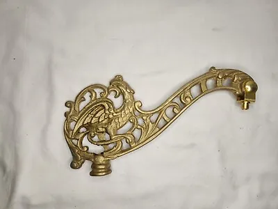 Vintage Brass Ornate Phoenix Bird Floor Lamp Arm Replacement Part • $30