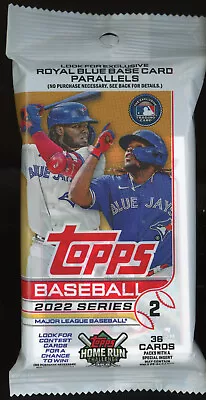 New 2022 Topps Home Run Challenge Fat Pack 36 Cards Factory Sealed • $12.95