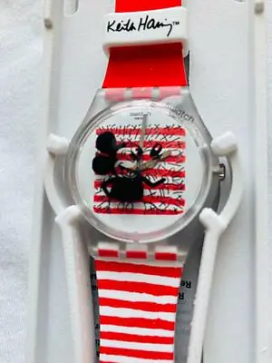 $165.61 • Buy Swatch Keith Haring Disney ECLECTIC MICKEY GZ352 Limited Edition 