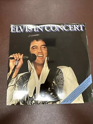 ELVIS PRESLEY 2LP APL2-2587 ELVIS IN CONCERT STILL FACTORY SEALED 2003 Replica • $24.99