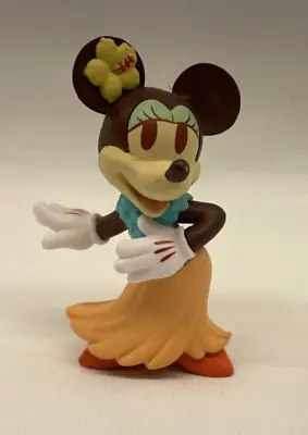 Minnie Mouse Aulani Hula Dancer 2-1/2  Tall Cake Topper Party Favor Desk Buddy • $10.78