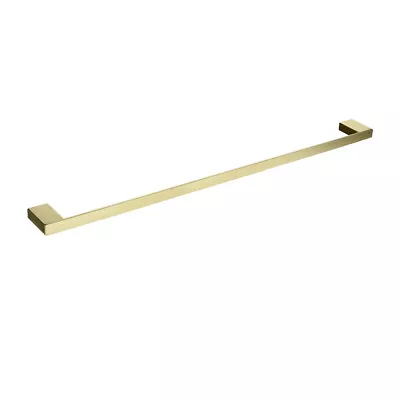 Decaura Square Towel Rail Rack Toilet Roll Holder Robe Chrome Black Brushed Gold • $39.99